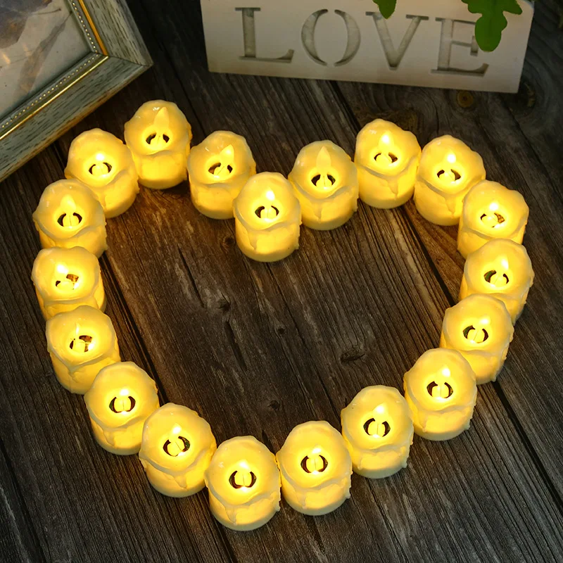 Набор из 6 пультов дистанционного управления или без пульта беспламенный