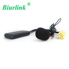 Миниатюрный автомобильный радиоприемник Biurlink 6Pin, ISO, AUX IN для Blaupunkt CD, беспроводной Bluetooth микрофон, аудиокабель для Fiat Bravo Panda Punto
