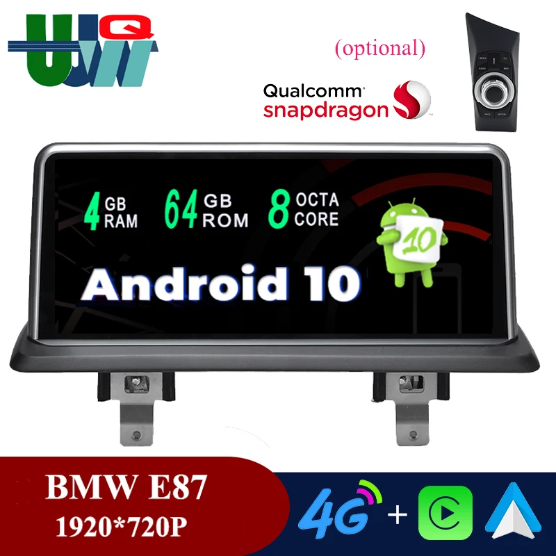 

Soundgo Qualcomm BMW e87 мультимедийный плеер 1920*720 IPS экран Android 10 для BMW Серия 1 120i E81 E82 E87 E88 CCC/CIC 2005-2012