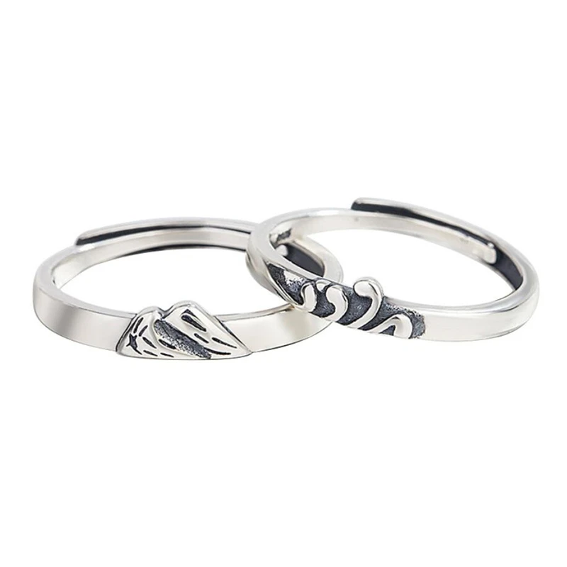 Женское Открытое кольцо с изменяемым размером в стиле ретро | Украшения и