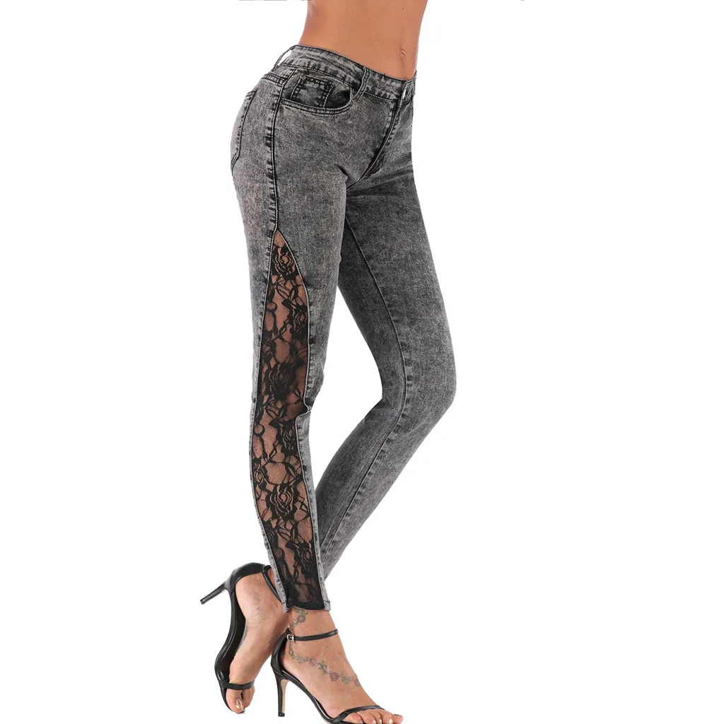 Женские джинсы на молнии SAGACE повседневные джинсовые брюки с карманами и