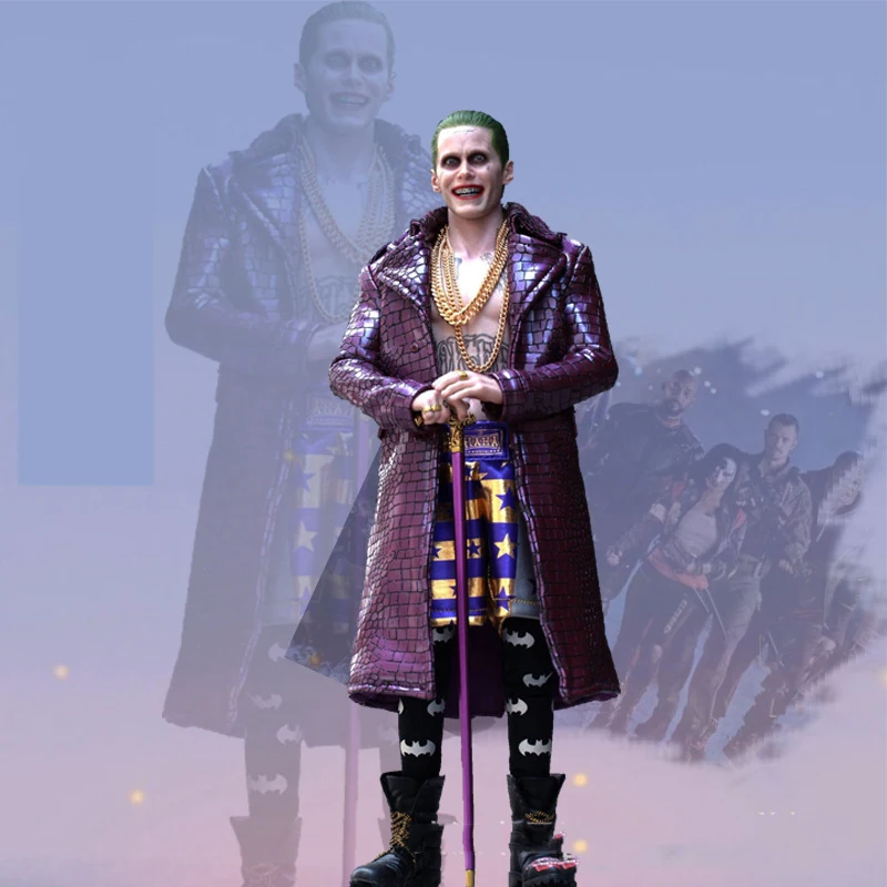 Карнавальный фильм косплей отряд самоубийц Косплей Костюм Джокер фиолетовые