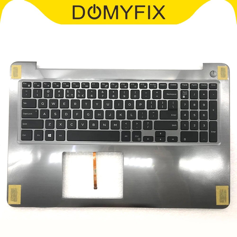 Palmrest Upper Case US Backlit Keyboard PT1NY for Dell Inspiron 15-5567 15 5565