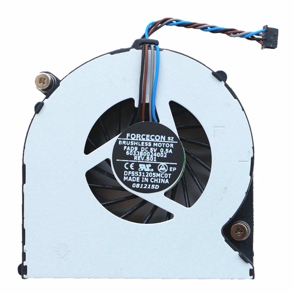 Новый оригинальный вентилятор для процессора HP 4530S 6460B EliteBook 8460P 8470P 6470b охлаждения
