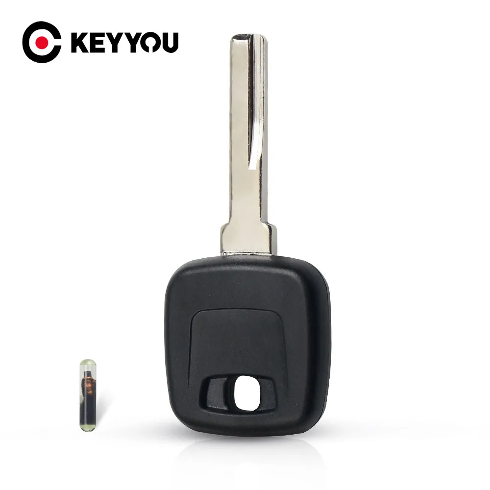 KEYYOU Transponder Chip Blank Car Key Shell Case For VOLVO S40 V40 S60 S80 XC70 Auto With ID48 Ignition | Автомобили и мотоциклы