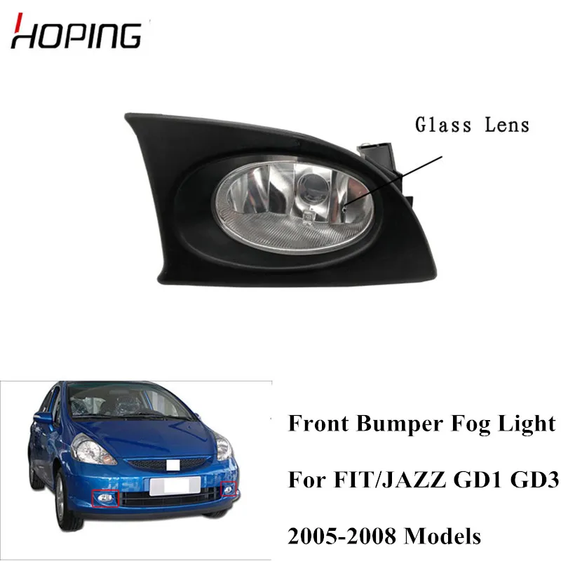 Противотумансветильник фары на передний бампер hope для HONDA FIT JAZZ GD1 GD3 2005 2006 2007 2008 OE