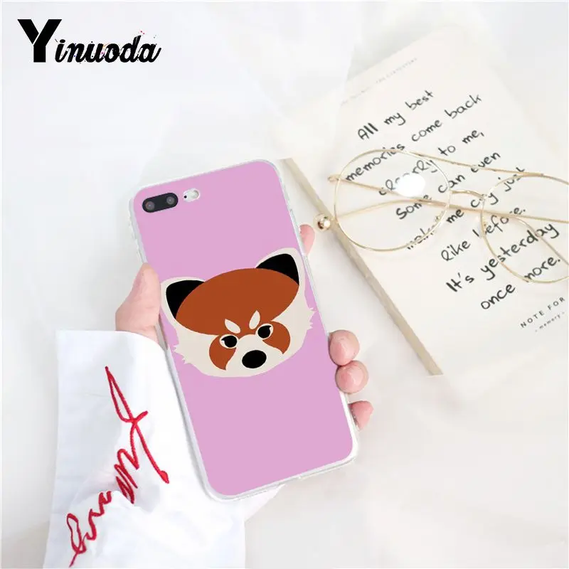 Yinuoda Red panda DIY Painted Phone Case for iPhone 8 7 6 6S 5 5S SE XR X XS 11 Pro MAX | Мобильные телефоны и аксессуары