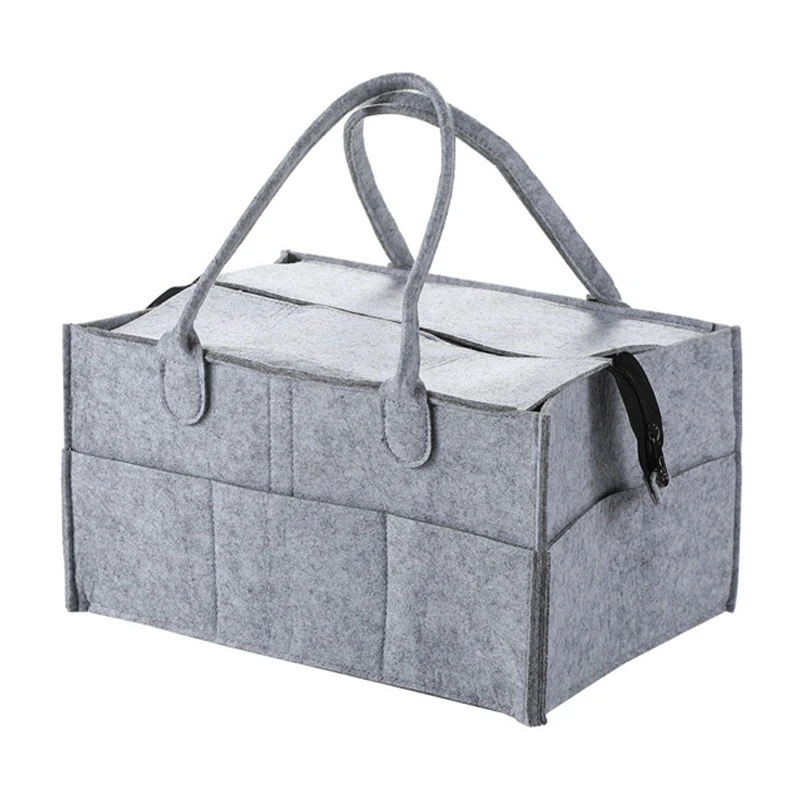 With Lid Storage Bag Foldable Baby Diaper Caddy Organiser Gift Kid Toys Portable Box for Car Travel Changing Table Organiz | Мать и