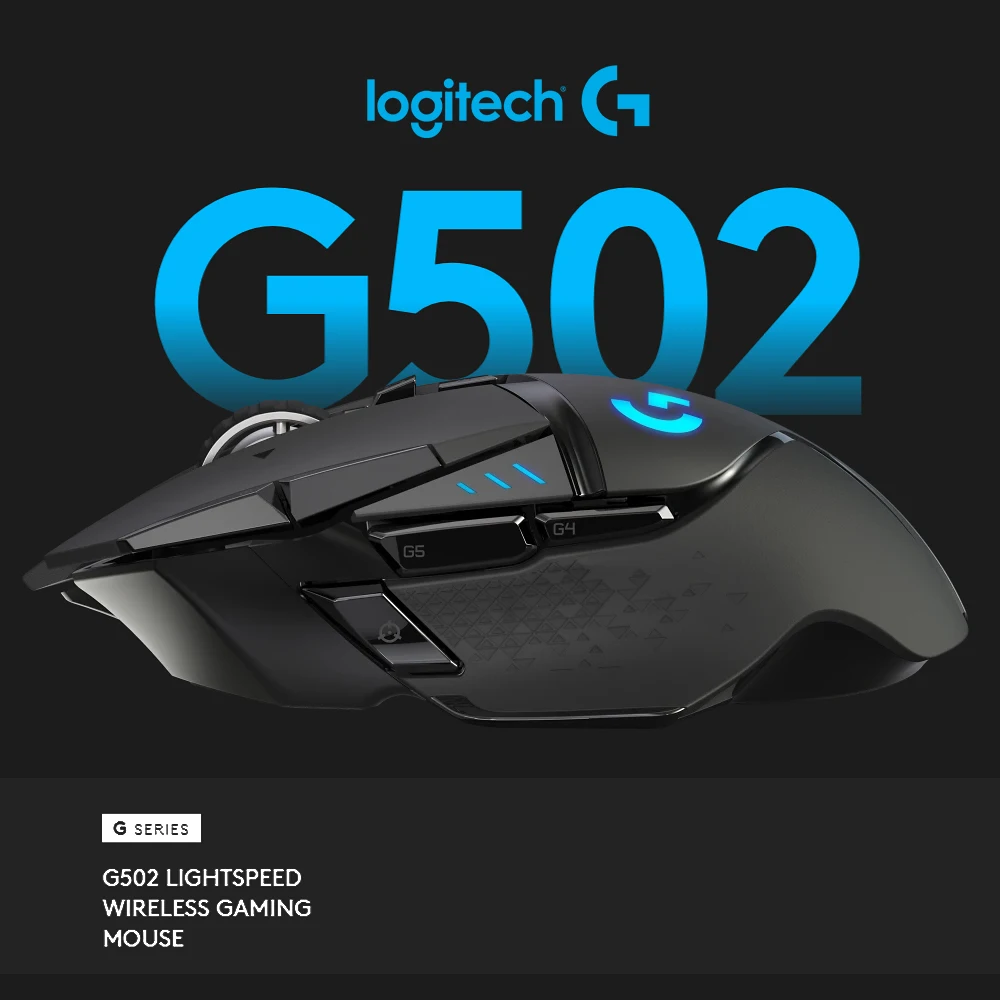 Беспроводная мышь Logitech G502 универсальная профессиональная игровая 25600 DPI LIIGHTSPEED