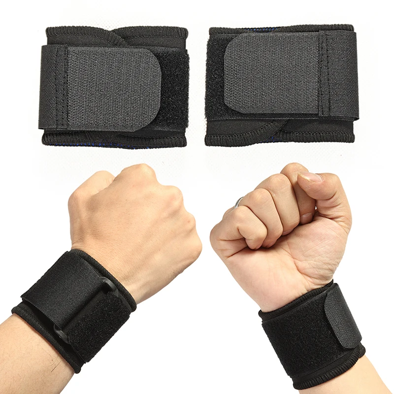 Регулируемые мягкие напульсники опора для запястий Bracers для спортзала Спорт Баскетбол защита для запястья дышащая оберточная лента ремень безопасности 8
