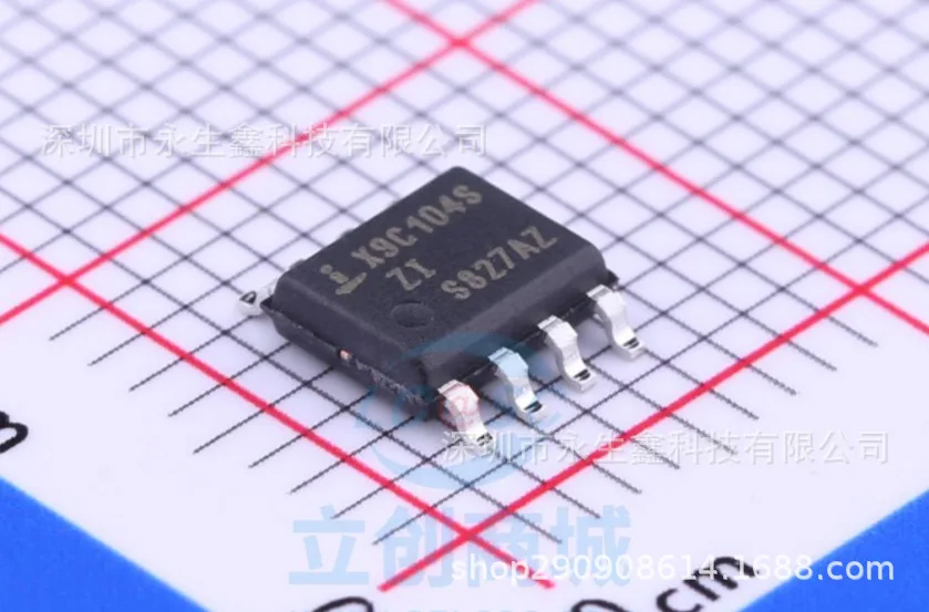 

Free shipping X9C104SIZT1 X9C104S X9C104 SOP-8 10PCS