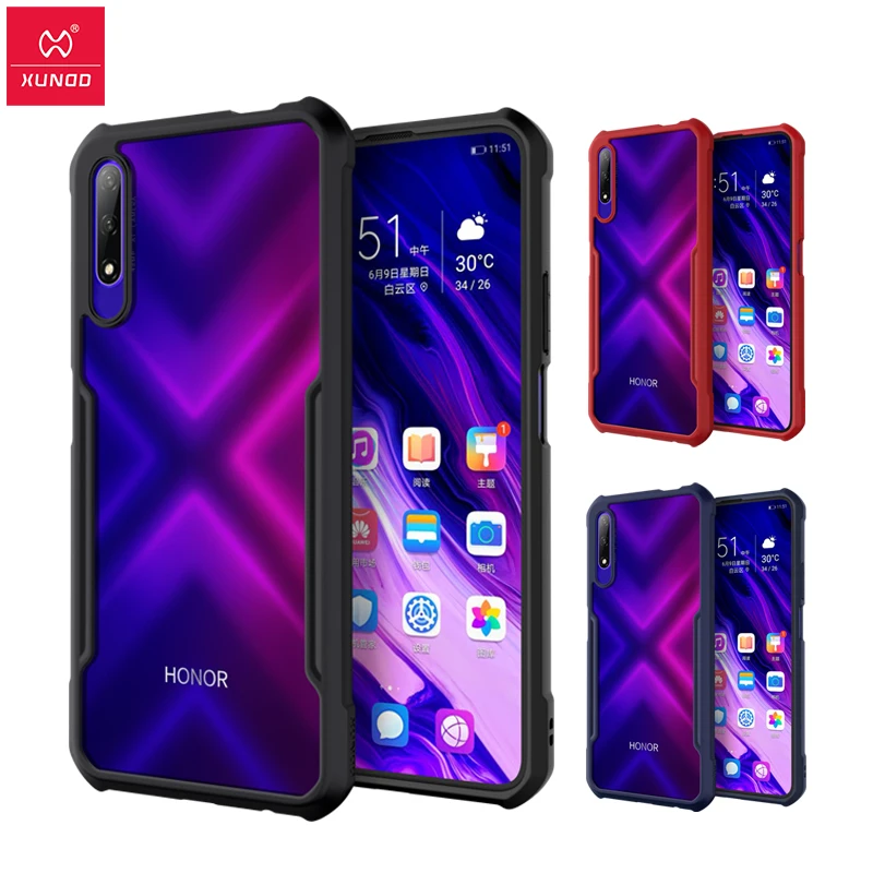 XUNDD противоударный чехол для телефона для huawei 9X mate 20 Pro X с подушками безопасности Защитное кольцо защитный чехол для huawei 9X Pro