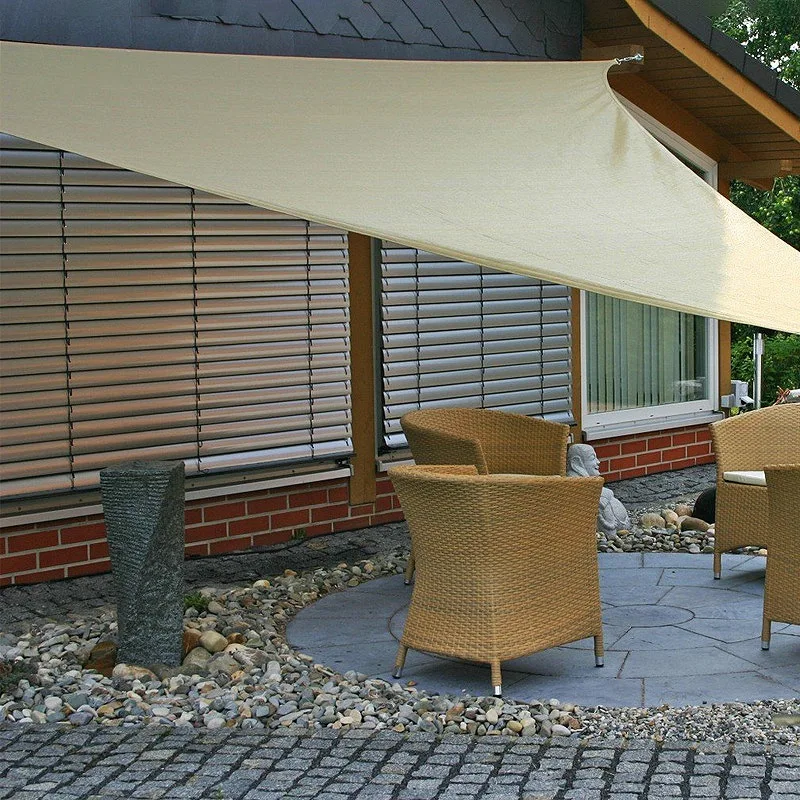 3.6M Grey e Sun Shade Sail Tent Garden Patio Swimming Pool Sunsn Uv | Спорт и развлечения