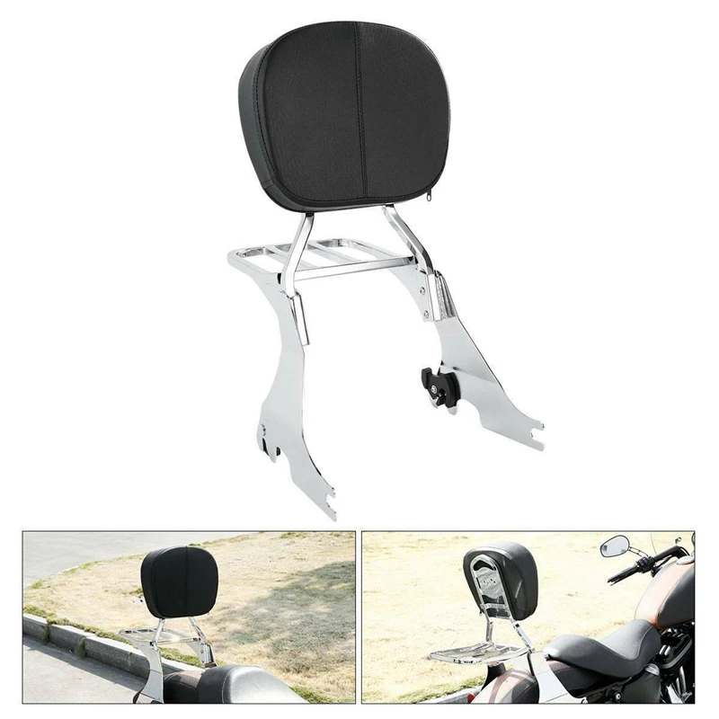 Багажная стойка для спинки мотоцикла Harley Sportster XL 883 1200 Super Low 2004-2020 | Автомобили и