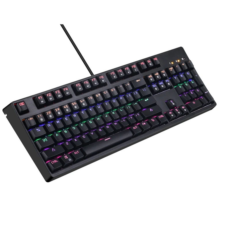 PPYY-игровая механическая клавиатура с подсветкой Rgb Gamer для компьютера ПК ноутбука