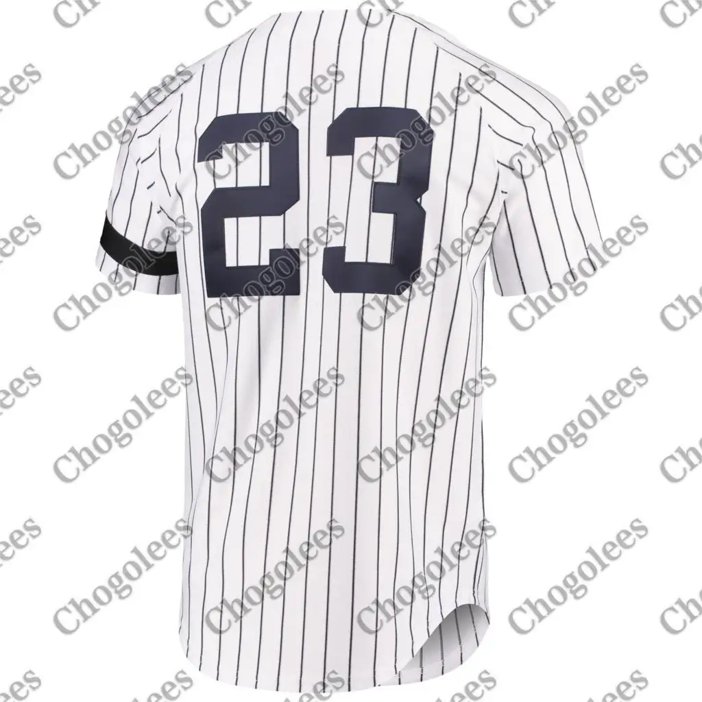 

Camisa de beisebol don mattingly nova iorque mitchell & ness coleo cooperstown baseball jersey