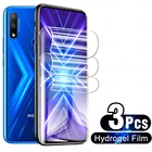 3 шт., Гидрогелевая Защитная пленка для Honor 9X Pro 9 X Lite Honor9 9xlite Honor9x