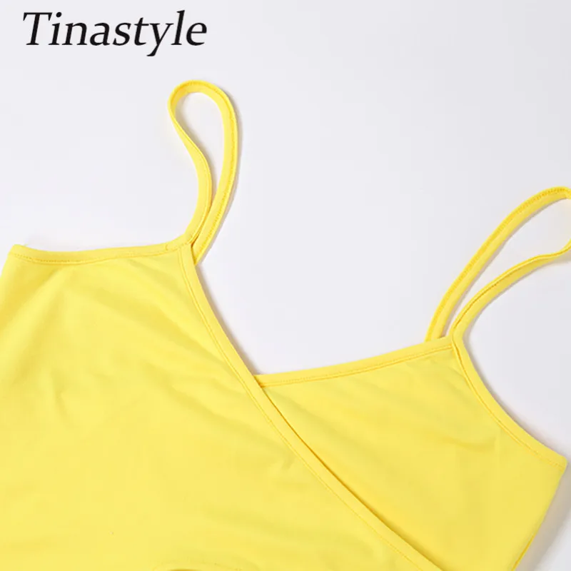 

Tinastyle Spaghetti Strap Sexy Hollow Out Dress Women Sleeveless Bodycon Long Maxi Party Dresses Casual Nightclub Slim Vestidos