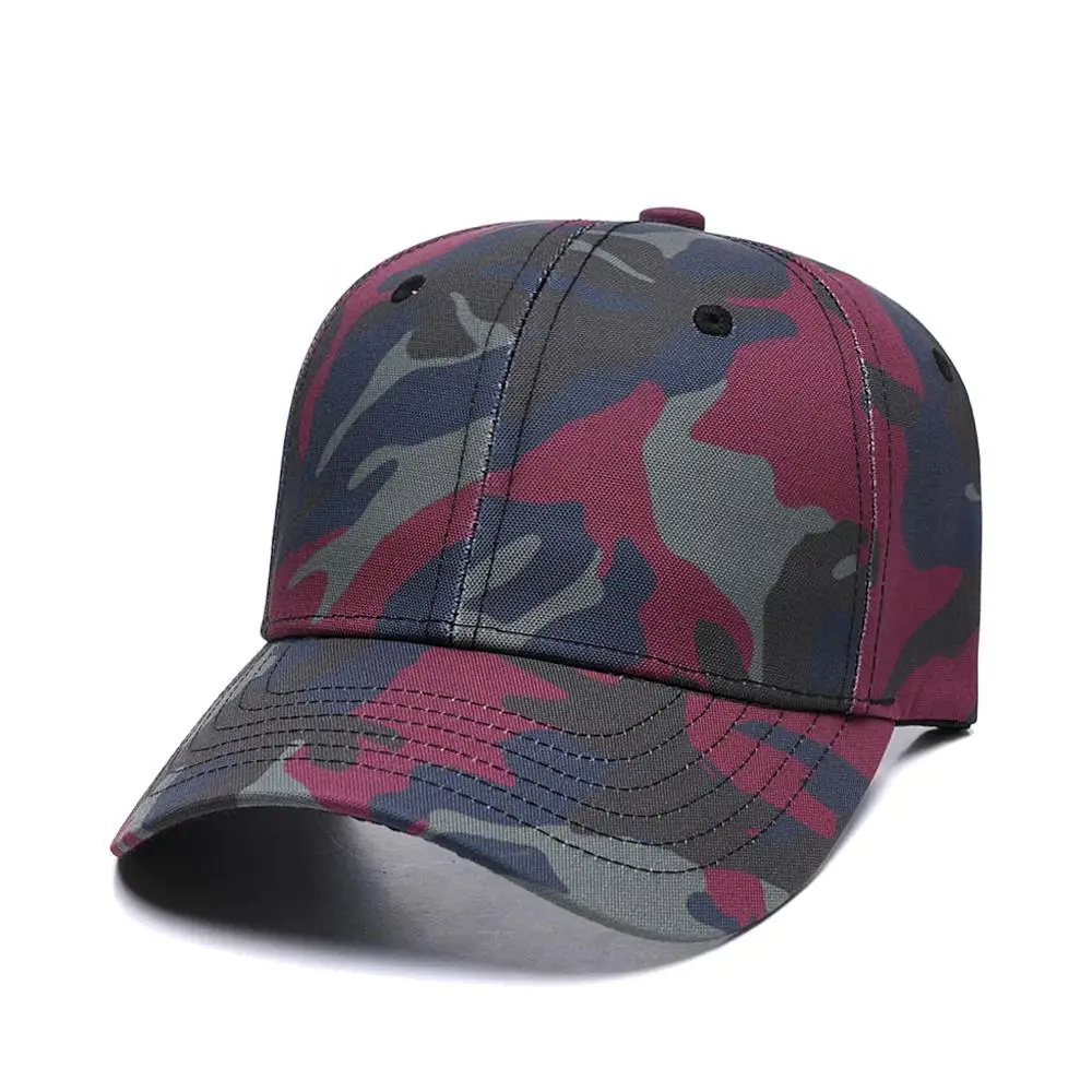 Multi Camo Новая камуфляжная бейсболка, Классическая Армейская цветная камуфляжная Мужская регулируемая бейсболка, Женская плоская кепка с козырьком - Цвет: Multi Camo