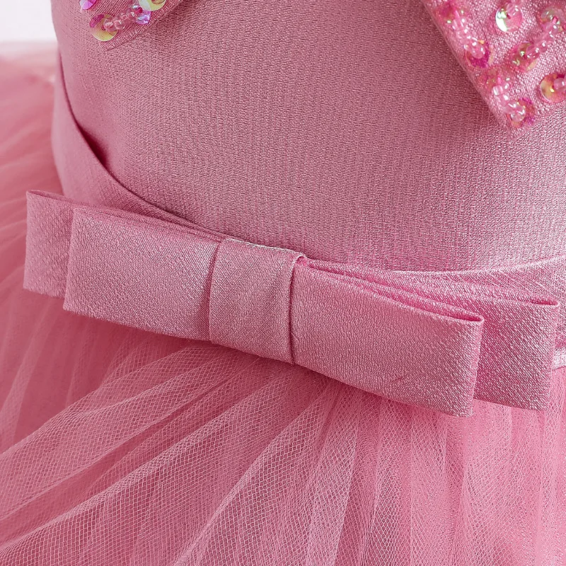 

kids clothes toddler girls dress baby flower girl dress kids birthday party dress child beaded princess tutu wedding dress