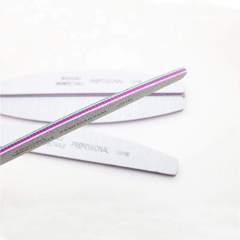 

Professional Nail Files for Manicure 25 Pcs Emery Paper Polishing Tools Portable Durable Nail Double-Sided Sanding Strip