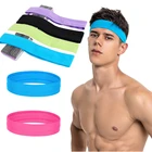 Повязка на голову для мужчин и женщин, мягкая спортивная повязка на голову, для тенниса, баскетбола, волейбола, бадминтона