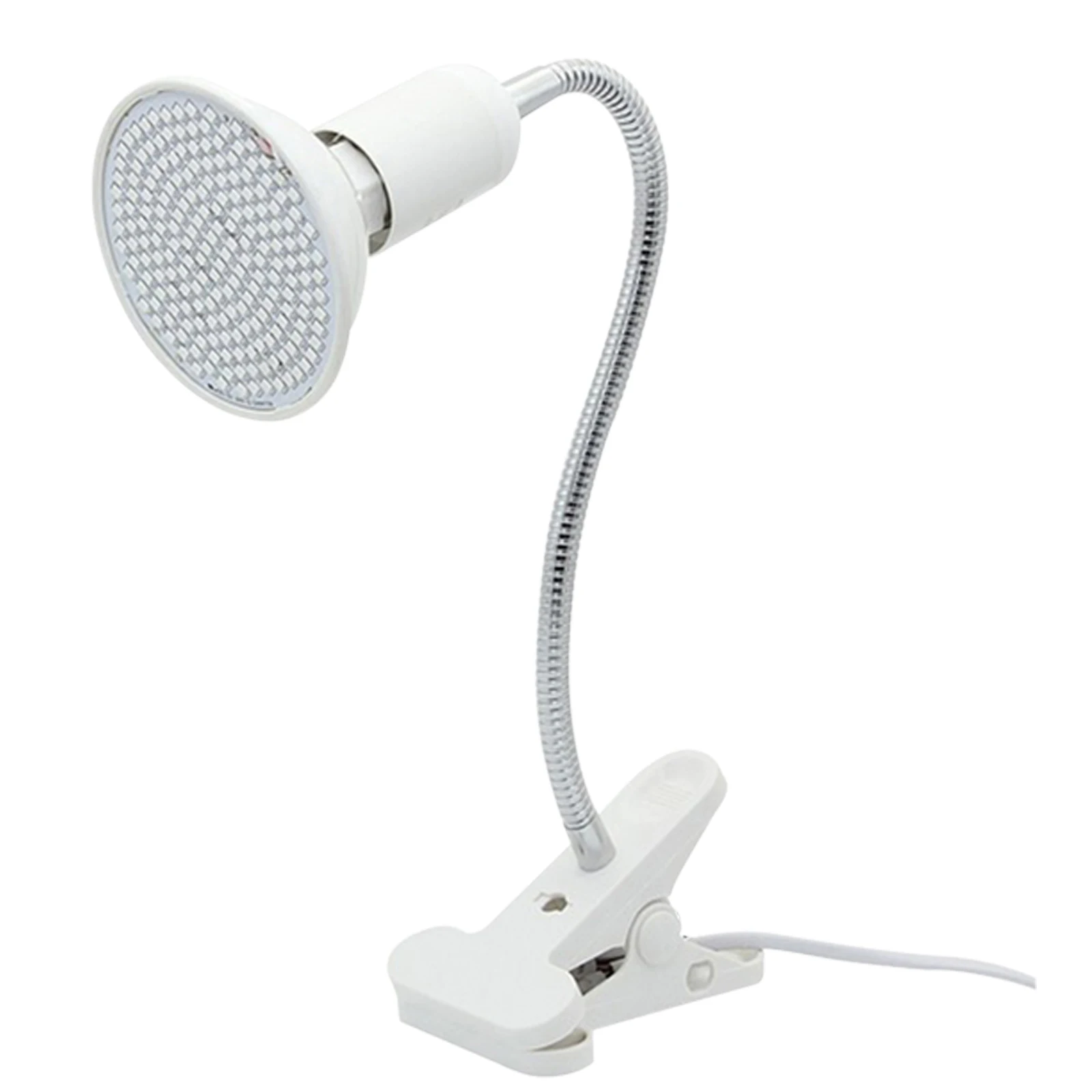 

200 LED Grow Light, E27 Full Spectrum Desk Clip Gooseneck Growing Light For Greenhouse Vegetable Seedling Plant Lighting Growing