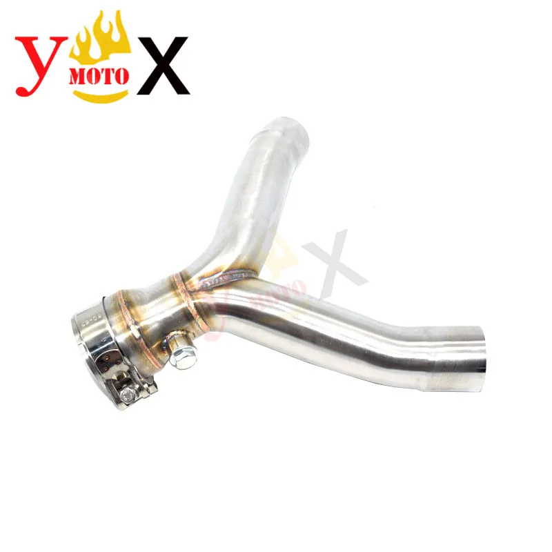 GSX-R1000 07-08 мотоциклетные надеваемые трубы среднего звена выхлопные глушитель