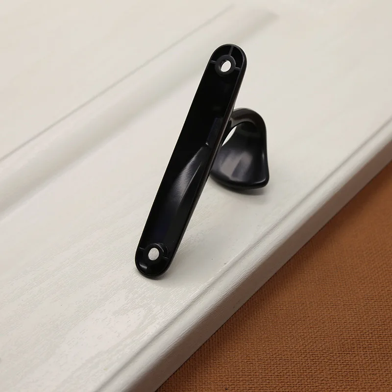 Современный простой черный Золотой хром никель украшение стены крюк бронзовая