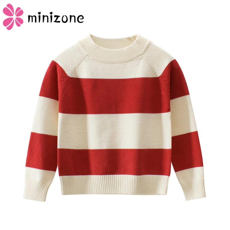 Топы для мальчиков одежда костюмы осенне зимний вязаный свитер детский