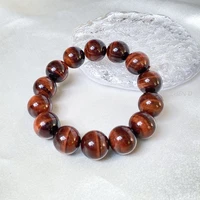 zhen d jewelry natural red tiger eye stone gemstone beads bracelet high quality gorgeous good meaning perfect gift for man woman