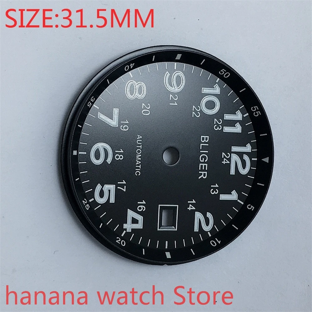 Мужские часы с черным циферблатом циферблат даты со светящимися деталями