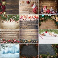 vinyl custom christmas backdrop for photography christmas gift wood board photo backgrounds photocall props 210317sty 02