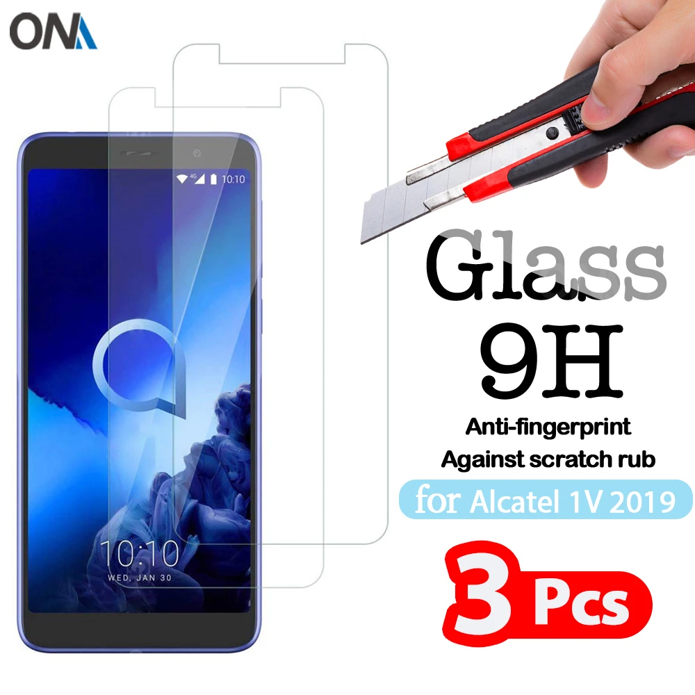 

2.5D Tempered Glass For Alcatel 1C 1X 3L 3X 3C 2019 High Quality Film 9H Screen Protector for Alcatel 1B 1S 1SE 1A 1V 3X 2020