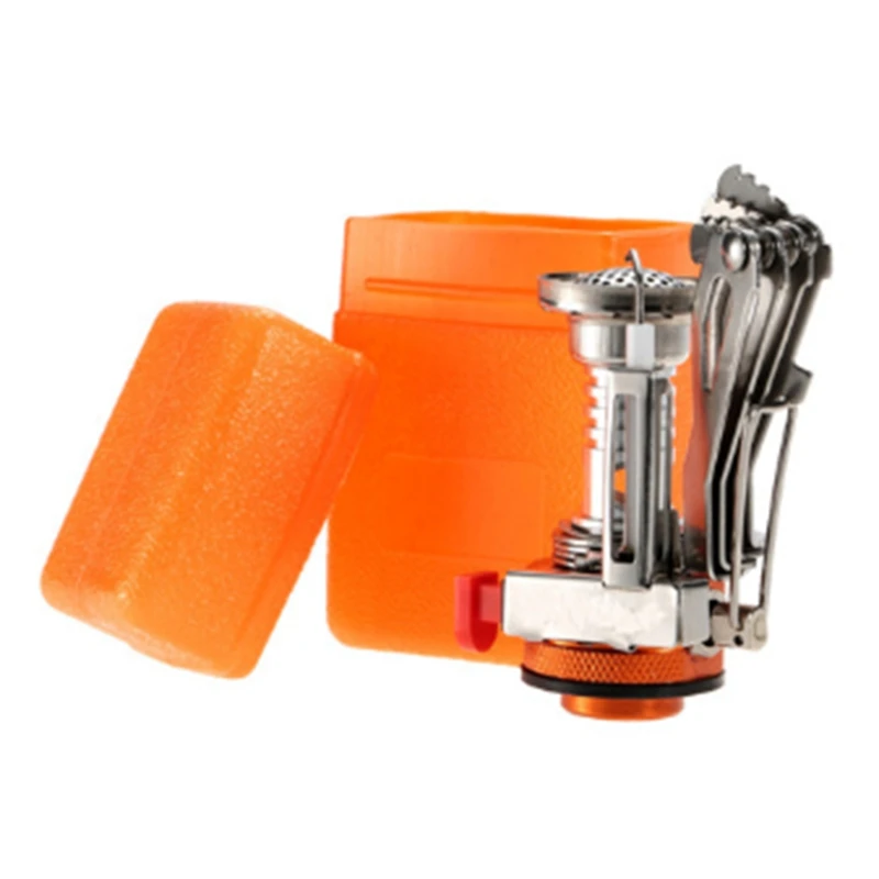 Встроенная мини-плита для пикника и кемпинга с электронным зажиганием