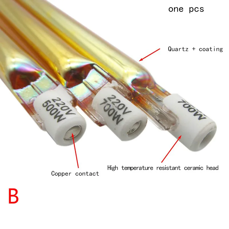 Инфракрасная нагревательная трубка инфракрасный нагревательный элемент