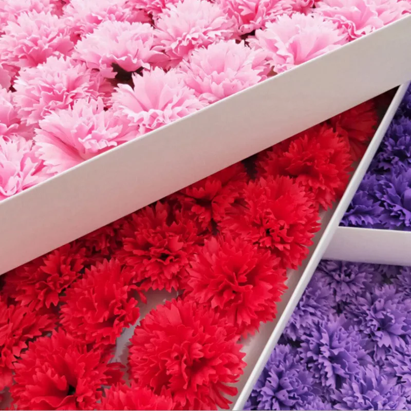 2019 подарок на день матери искусственные гвоздики для укращения домой вечерние