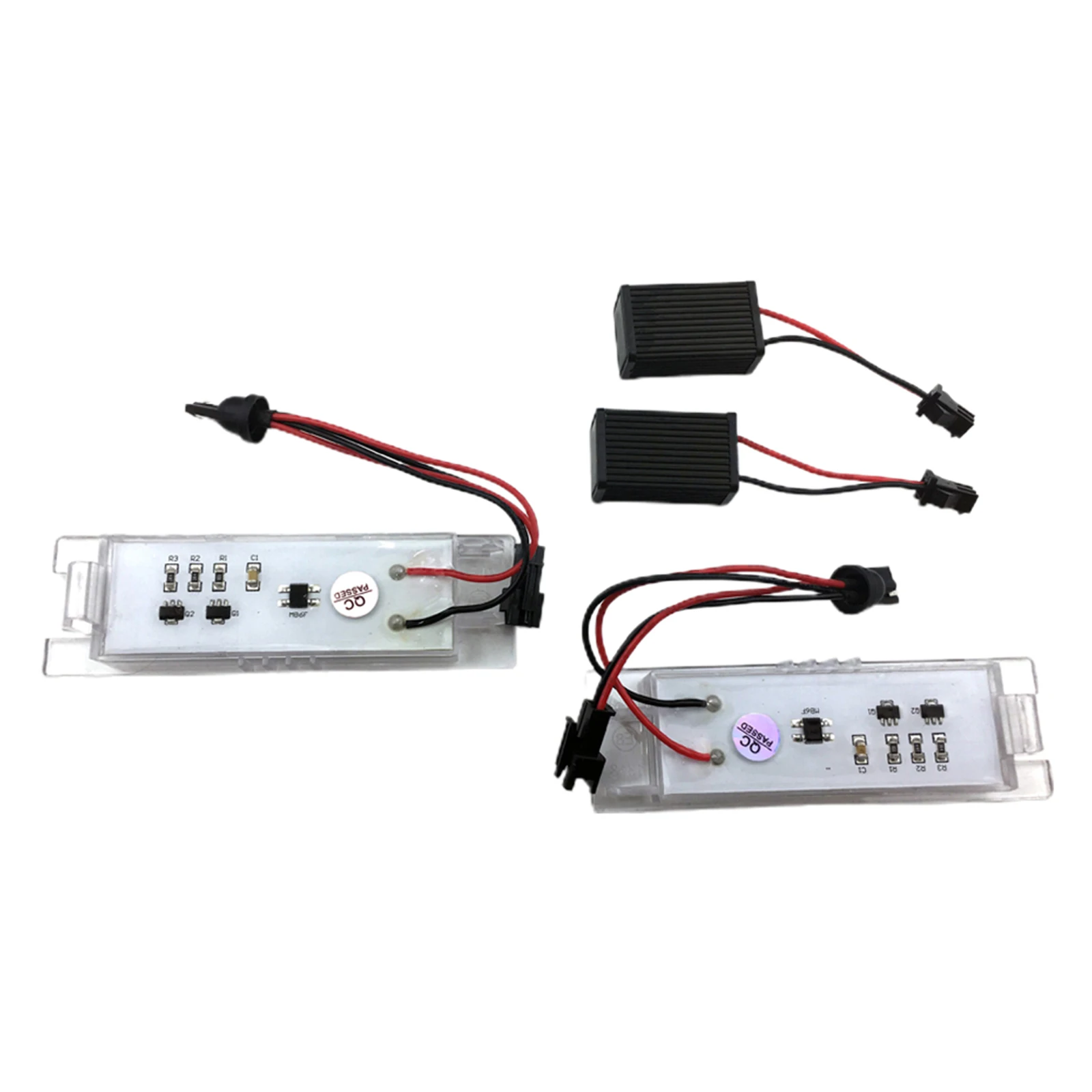 2Pcs Modified LED License Plate Lights for Fiat Opel Vauxhall Alfa Romeo | Автомобили и мотоциклы