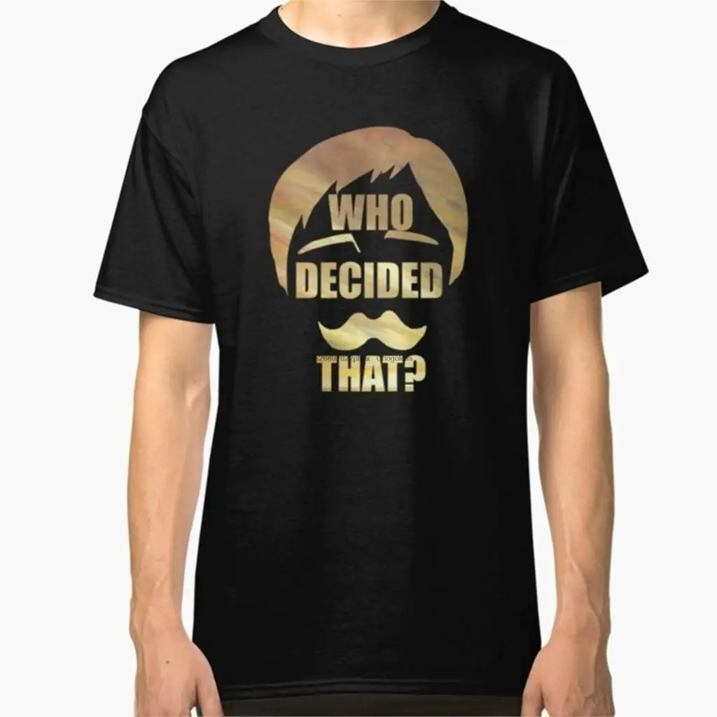 Который решил что мужские женские хлопковые футболки Escanor |