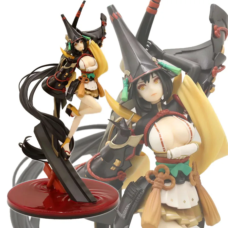 

30cm Game Statue Anime Onmyoji Demon Knife Girl PVC Action Figure Collection Model Toy Doll Gift