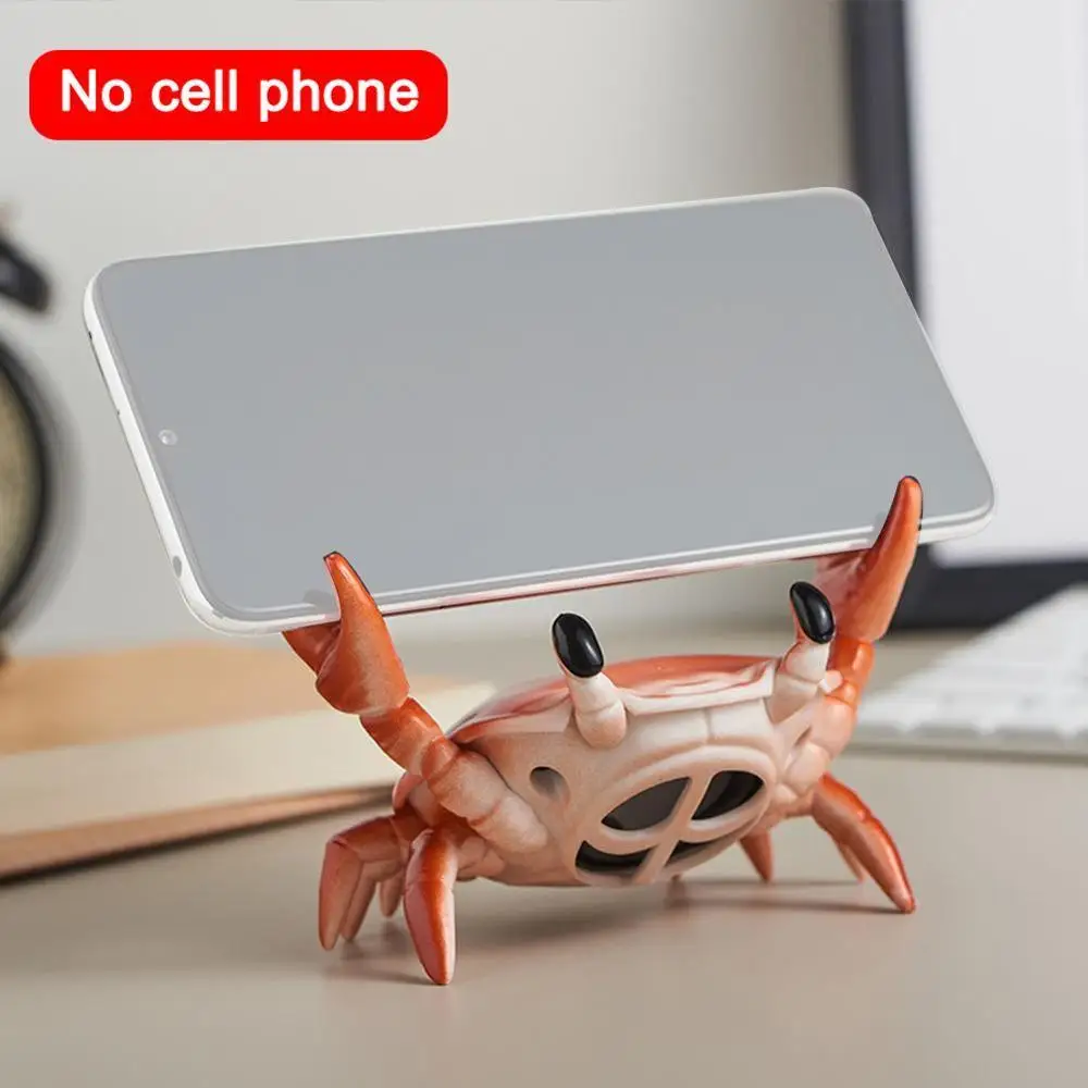 Bluetooth Динамик милые Тяжелая атлетика Краб канцелярские товары декоративная