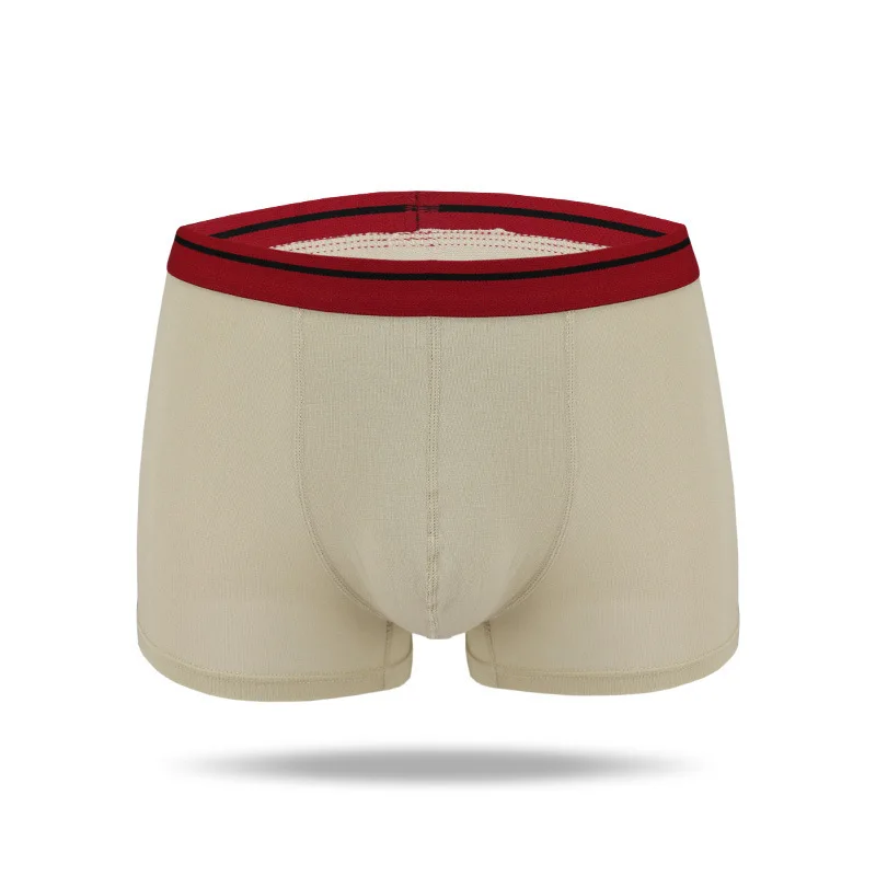 2021 Модные модальные сексуальные мужские боксеры дышащие трусы с U образной