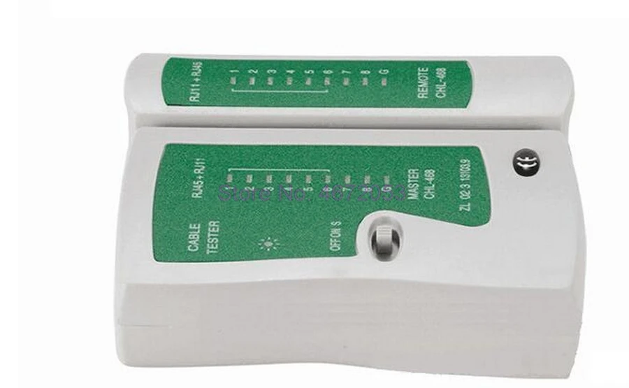 200 шт. профессиональный тестер сетевого кабеля RJ45 RJ11 UTP LAN сетевой инструмент