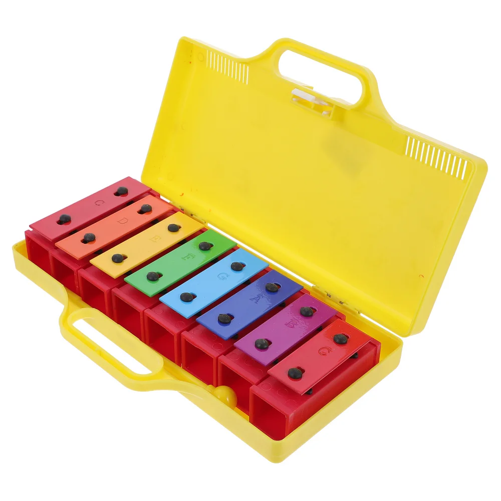 

1pc Orff Instrument Eight Tone Brick Aluminum Plate Piano Percussion Instrument
