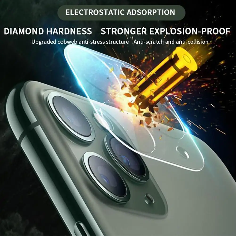 

Tempered Glass Camera Lens Screen Protector For iPhone 12 PRO MAX MINI Film For iPhone 11 Pro Max Protective Cover W3W3