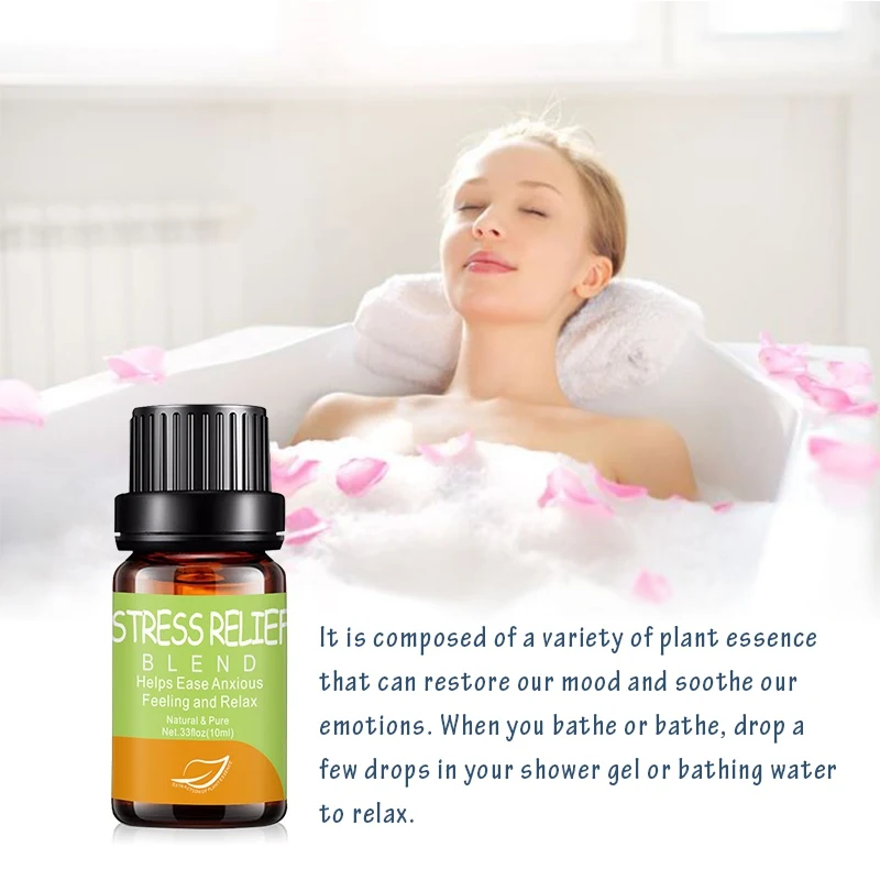 10 мл композиция из эфирных масел растение успокаивающее эфирное масло для снятия