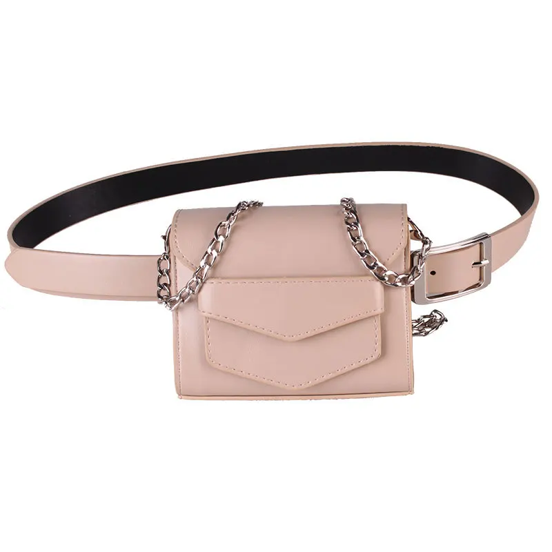 DAEYOTEN новая маленькая поясная сумка с цепочкой Женская высококачественные
