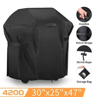 waterproof anti dust outdoor bbq grill cover garden patio barbecue oxford cloth heavy duty bbq grill cover for 30 inch bbq grill