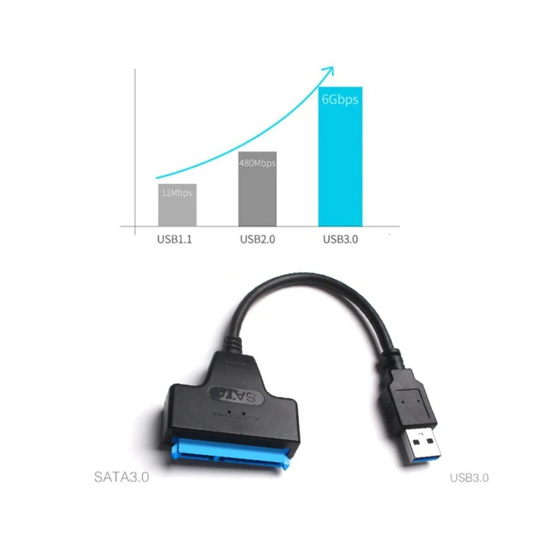 USB 3 0 на SATA легкий привод кабель адаптер 2 5-дюймовый жесткий диск Оптический