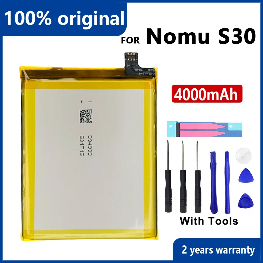 

Аккумулятор 100% мА · ч для NOMU S30 S 30, с инструментами и номером отслеживания